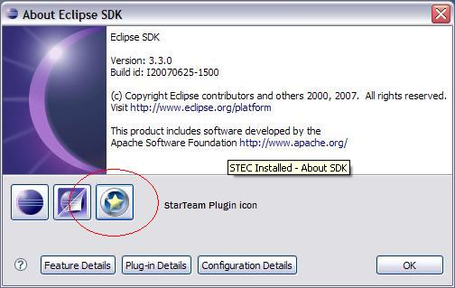STEC Installed - About SDK